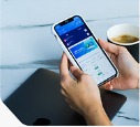 Using a mobile banking app